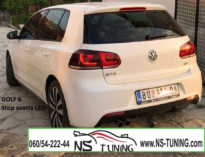 golf 6 stop svetla gti gtd ugradnja novi sad tuning
